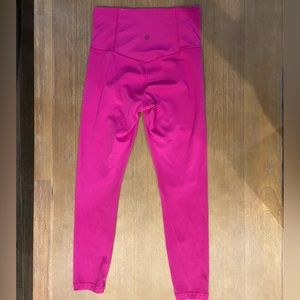 pink magenta athleta leggings
